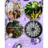 image22 Pcs Reflective Mirror Disco Balls with 10m Fishing Line  Assorted Hanging Mini Silver Balls for Light Effects Wedding 70s Party Dance Prom Decor