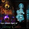 image54PCS Mirror Disco Balls Set with 10m Fishing Line  Assorted Sizes Hanging Mini Silver Balls for Party Wedding Cake Toppers Room ampamp Classroom Decor16 in