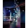image54PCS Mirror Disco Balls Set with 10m Fishing Line  Assorted Sizes Hanging Mini Silver Balls for Party Wedding Cake Toppers Room ampamp Classroom DecorSmall
