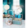 imageExtra Large Makeup Organizer Glass Cosmetic Storage with Drawers Stackable Makeup and Jewelry Organizer for Vanity Table Bathroom Countertop Skincare Lipsticks Perfume BrushesGold
