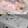 imageJewelry Box ampamp Organizer  4Slot Watch Box Tempered Glass Watch Display Case Velvet Lining ampamp jewelry boxes for womenNecklaces Earring Organizer