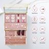 imageJewelry Box ampamp Organizer  4Slot Watch Box Tempered Glass Watch Display Case Velvet Lining ampamp jewelry boxes for womenNecklaces Earring Organizer