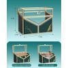 imageLipstick Organizer Holder  24 Spaces Tempered Glass Lip Gloss and Perfume OrganizerVanity Lipstick Holder and OrganizerGreen