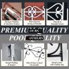 imageOver The Door HookOver Door Towel RackOver Door Coat RackDoor Hanger HookClothesBelt HatBehind Back of Bathroom Towel Hanger 5 HooksWhiteWhite