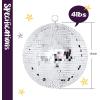imageYoudepot Disco Ball 12Inch  Large Mirror Ball Hanging Party Decor for Weddings Events and Dance Parties