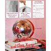 imageYoudepot Disco Ball 4quot Inch 2PackSilver Hanging Ball with Attached String for RingReflects LightFun Party Home Bands DecorationsParty Favor
