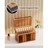 imageYoudepot Lipstick Organizer Holder  24 Spaces Tempered Glass Lip Gloss and Perfume OrganizerVanity Lipstick Holder and Organizer