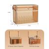 imageYoudepot Tempered Glass Makeup Organizer ampamp Lipstick Holder with 24 SlotsCountertop Cosmetic Organizer for Vanity with Brush Holder Ideal Large Makeup Storage Drawer Organizer for Bathroom ampamp Dresser