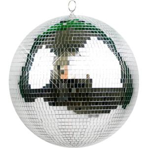 image54PCS Mirror Disco Balls Set with 10m Fishing Line  Assorted Sizes Hanging Mini Silver Balls for Party Wedding Cake Toppers Room ampamp Classroom Decor16 in