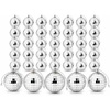 image:image40 Pack Mirror Disco Balls 2 Inch Silver Hanging Mirror Balls with String Mini Reflective Ornaments for Christmas Tree Party Wedding Centerpieces Birthday Stage and Home Decor2